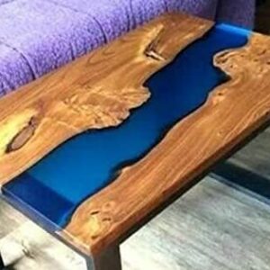 Epoxy Table, Epoxy Resin River Table, Live Edge Wooden Table, Natural Wood, Dining table, Natural Epoxy Table, Resin Table