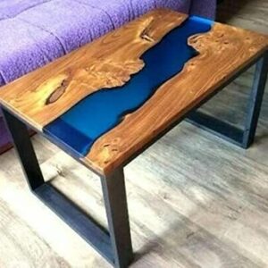 Epoxy Table, Epoxy Resin River Table, Live Edge Wooden Table, Natural Wood, Dining table, Natural Epoxy Table, Resin Table