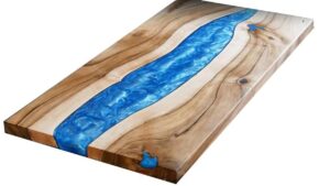 epoxy table, live edge wooden table, epoxy resin river table, natural wood,dining table, natural epoxy table, resin table 42" x 24" inch