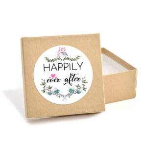 Happily Ever After Wedding Favor Wedding Stickers Wedding Favor Gift Labels Stickers-120PCS