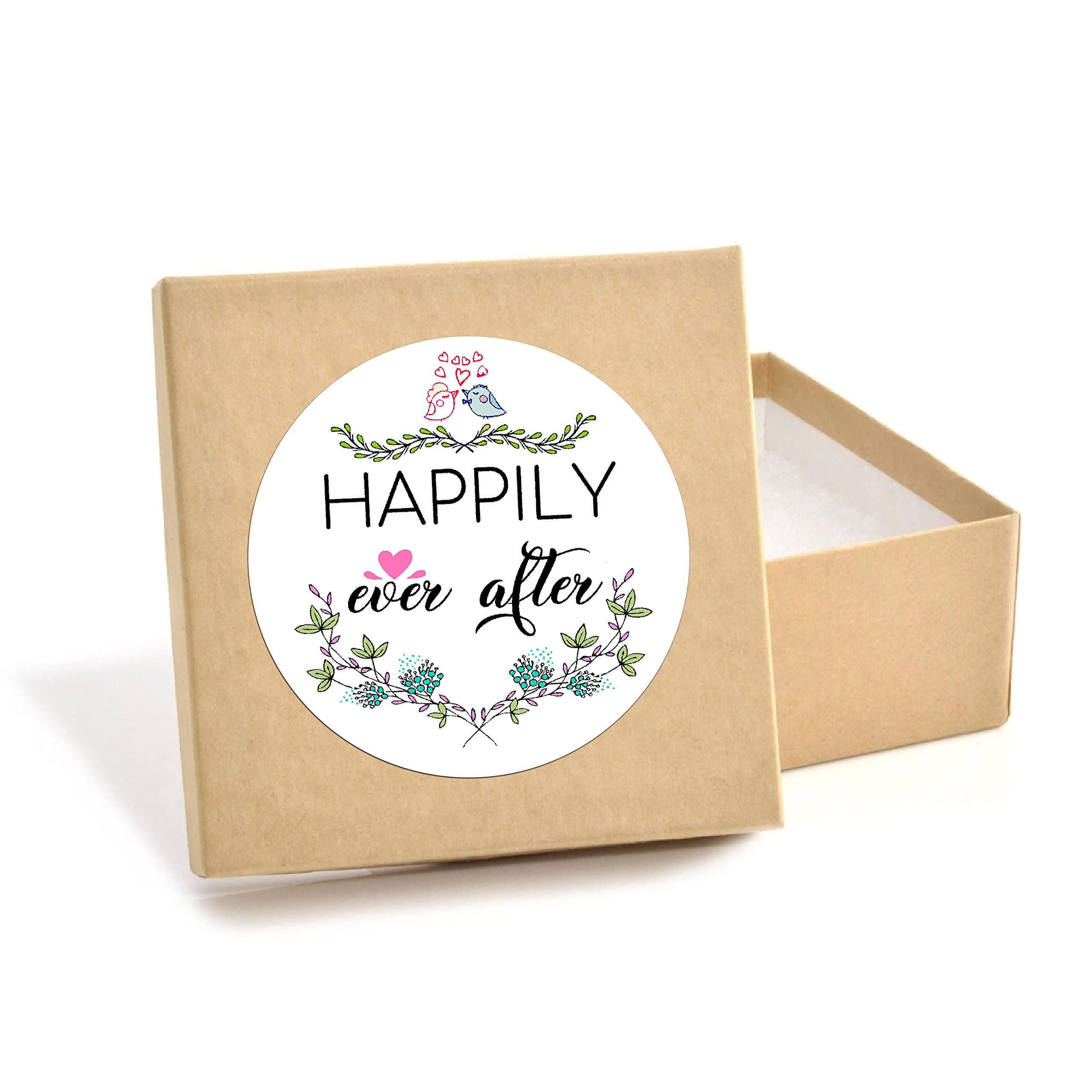 Happily Ever After Wedding Favor Wedding Stickers Wedding Favor Gift Labels Stickers-120PCS