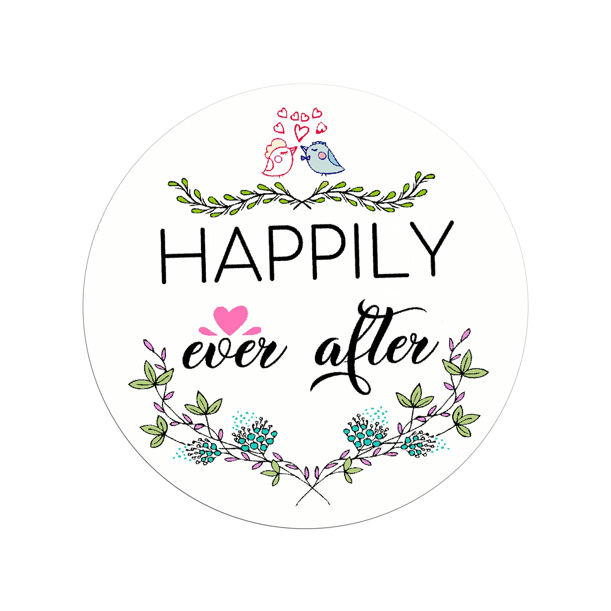 Happily Ever After Wedding Favor Wedding Stickers Wedding Favor Gift Labels Stickers-120PCS