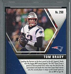 Tom Brady 2020 Panini Mosaic Football Card #298 PSA 10