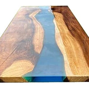 Epoxy Table, Live Edge Wooden Table, Epoxy Resin River Table, Natural Wood, Dining table, Natural Epoxy Table, Resin Table