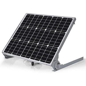 suner powe adjustable solar panel mount racks - folding mounting tilt brackets for wall, roof, rv and off grid solar system