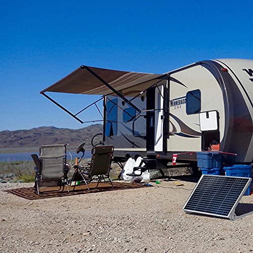 SUNER POWE Adjustable Solar Panel Mount Racks - Folding Mounting Tilt Brackets for Wall, Roof, RV and Off Grid Solar System