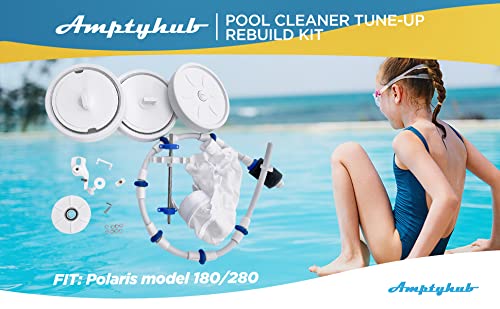 Amptyhub Rebuild Repair Kit Replacement for Zodiac Polaris Automatic Pool Cleaner 180 280