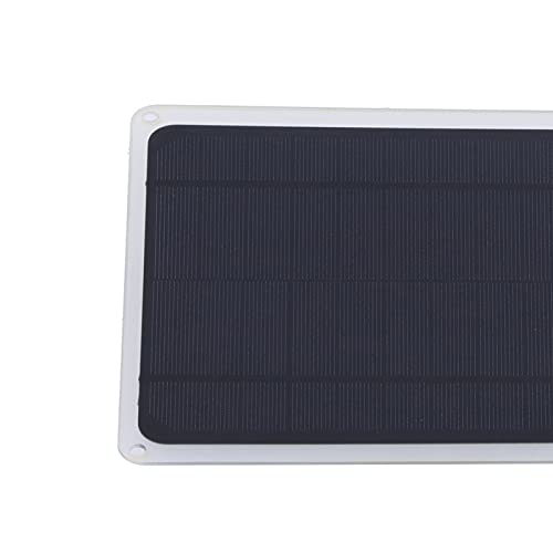 Walfront 20W 12V Solar Panel, Solar Cell Panel Charger Board for Charging Car RV Boat Mobile Phone Monocrystalline Silicon+ABS Material, Solar Panels