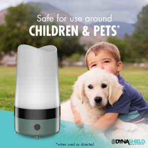DynaShield DS1000-MSSR Outdoor Mosquito Deterrent Device - Uses Natural Essential Oils - No DEET