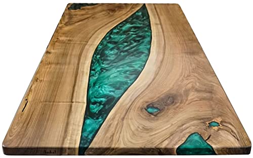 Epoxy Table, Live Edge Wooden Table, Epoxy Resin River Table, Natural Wood, Dining table, Natural Epoxy Table, Resin Table