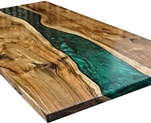 Epoxy Table, Epoxy Resin River Table, Live Edge Wooden Table, Natural Wood,Dining table, Natural Epoxy Table, Resin Table