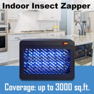 Hodiax Tap n Zap! 3800V Indoor Bug Zapper 360 Degree Mosquito Insect Killer for Moth, Wasp, Fly Use in Bedroom, Kitchen, Office, Restaurant