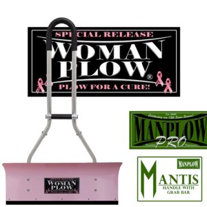 MANPLOW Breast Cancer Awareness PRO32 with Mantis Handle with Grab