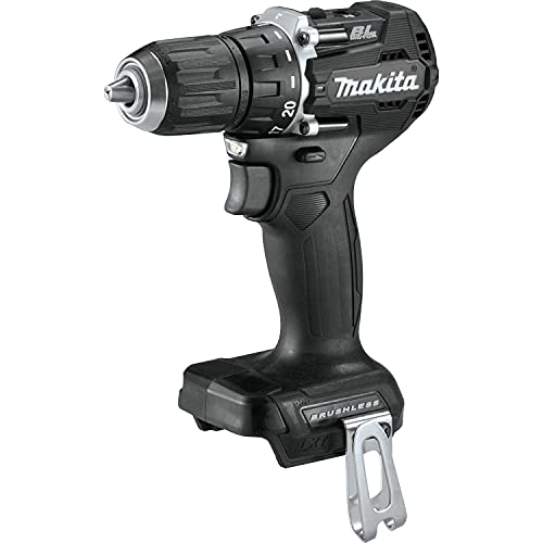 Makita XFD15ZB 18V LXT Lithium-Ion Sub-Compact Brushless Cordless 1/2" Driver-Drill, Tool Only, Black