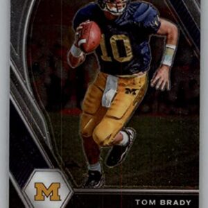 2021 Panini Prizm Draft Picks #6 Tom Brady - Tampa Bay Buccaneers/Michigan Wolverines NFL Football Card NM-MT