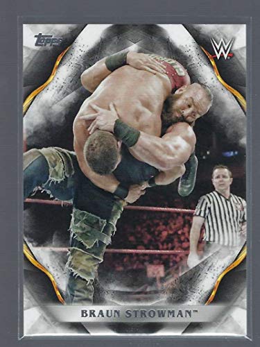 2019 Topps WWE Undisputed #15 Braun Strowman Wrestling Trading Card