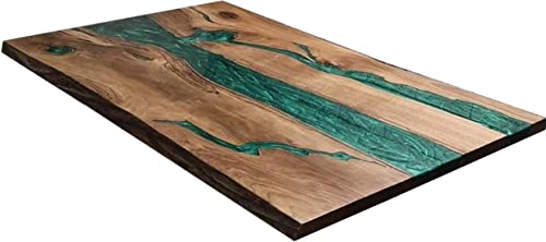 Epoxy Table, Epoxy Resin River Table, Live Edge Wooden Table, Natural Wood, Dining table, Natural Epoxy Table, Resin Table