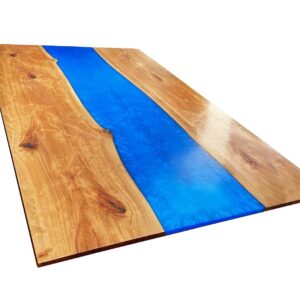 Epoxy Table, Live Edge Wooden Table, Epoxy Resin River Table, Natural Wood,Dining table, Natural Epoxy Table, Resin Table