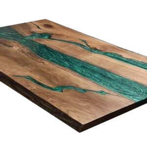 Epoxy Table, Live Edge Wooden Table, Natural Wood,Dining table, Natural Epoxy Table, Resin Table, Epoxy Resin River Table