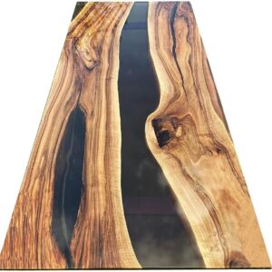 Epoxy Table, Live Edge Wooden Table, Epoxy Resin River Table, Natural Wood,Dining Table, Natural Epoxy Table, Resin Table