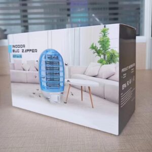 Indoor Bug Zappers, Electronic Insect Killer Fly Insect Trap Plug-in Mosquitoes Killer Mosquito Zapper with Blue Lights for Living Room,Kitchen,Bedroom,Baby Room,Office (4packs)