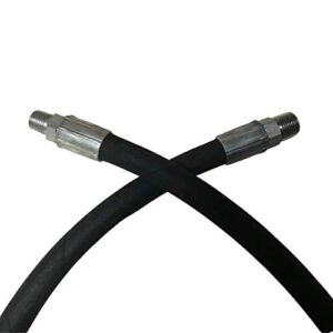 Boss HYD01707 V-Plow Angle Hose Hydraulic Hose 3/8 x 48-3/8 MP x 1/4 MP