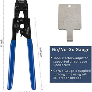 Pex Crimping Clamp Cinch Tool Kit Sizes from 3/8" to 1" (Meets ASTM 2098)-PEX Cinch Fastening Tool, Pipe/Tubing Cutter, Stainless Steel Clamps 20pcs 1/2", 10 pcs 3/4" Clamps With Canvas Bag