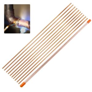 10 rods copper brazing rod 15.7", low temperature welding rod, welding consumables with good liquidity for welding refrigerator, air conditioner copper pipes, copper products… b09c3s9krg