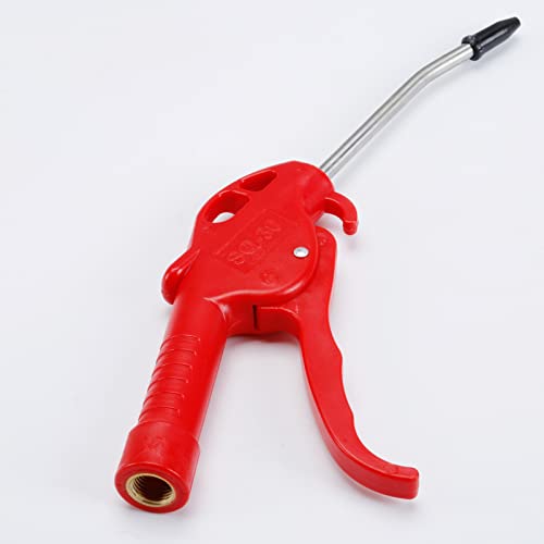 Air Blow Gun,High Flow Air Blower Gun for Compressor with Angled Bent Nozzle