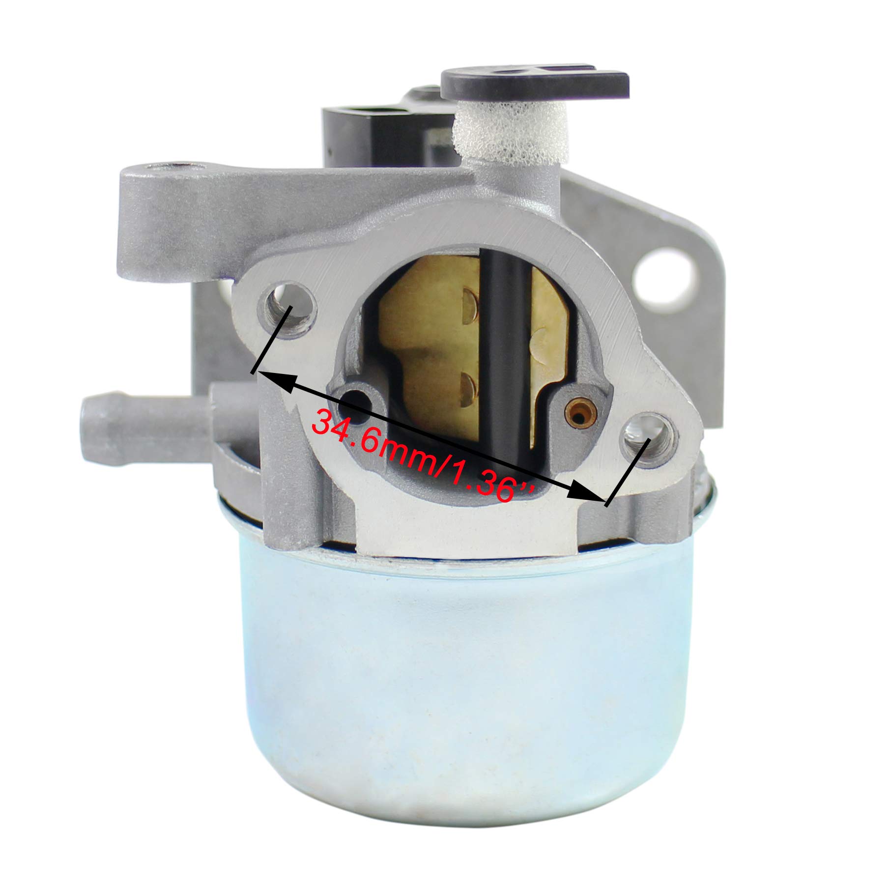 Carburetor for Craftsman 917.370440 917.370762 917.374365 917.374541 917.375940 917.376394 917.376534 917.376671 917.377150 917.38862 917.388981 917388430 21'' 22'' Lawn Mower