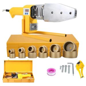 ximulizi electric fusion welder socket fusion tool kit 800w 220v digital water pipe welding machine electric heating hot melt tools for ppr pp pe tube