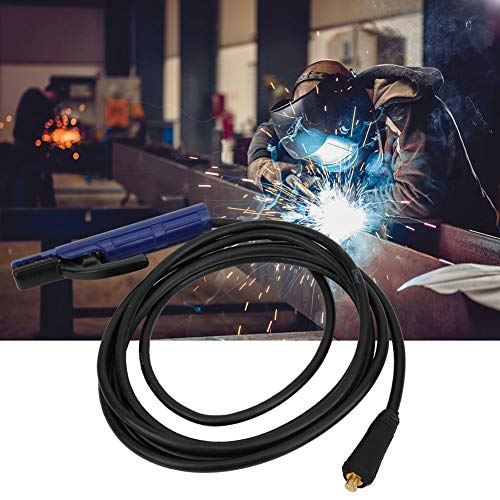 EVTSCAN Latest 300Amps Electrode Holder 25mm² 4M Cable Welding Rod Stick Clamp Industrial Welding Electrode Holder for MMA ARC Welder
