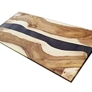Epoxy Table, Live Edge Wooden Table, Epoxy Resin River Table, Natural Wood,Dining table, Natural Epoxy Table, Resin Table