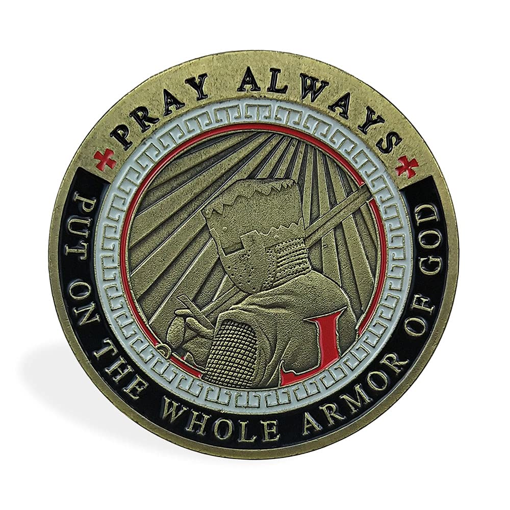 AtSKnSK Armor of God Challenge Coin Eph 6:13-17