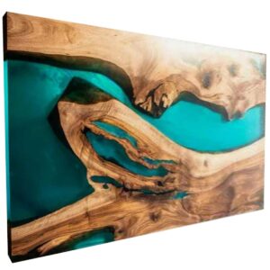 Epoxy Table, Epoxy Resin River Table, Live Edge Wooden Table, Natural Wood,Dining Table, Natural Epoxy Table, Resin Table