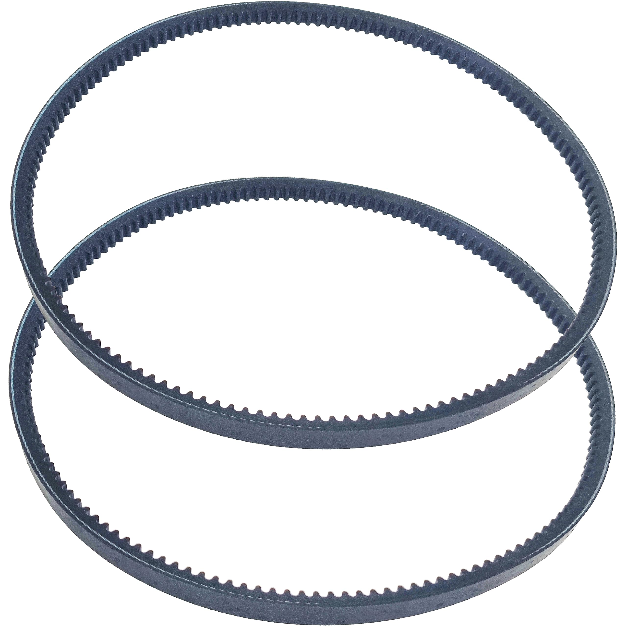 Missiscily Set of 2, 954-0430C Auger Drive Belt Fits MTD Cub Cadet 954-0430 754-0430 954-0430A 754-0430A Snow Blowers