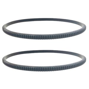 Missiscily Set of 2, 954-0430C Auger Drive Belt Fits MTD Cub Cadet 954-0430 754-0430 954-0430A 754-0430A Snow Blowers