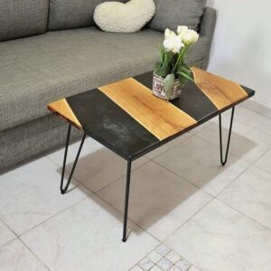 Epoxy Table, Live Edge Wooden Table, Natural Wood,Dining table, Natural Epoxy Table, Resin Table, Epoxy Resin River Table