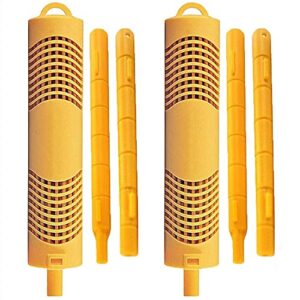 joepoe spa mineral stick parts,hot tub stick with 4 months lifetime cartridge universal for hot tub&pool (yellow,2-pack)