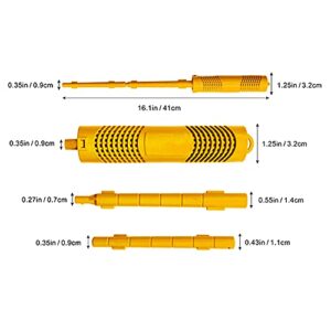 Joepoe SPA Mineral Stick Parts,Hot Tub Stick with 4 Months Lifetime Cartridge Universal for Hot Tub&Pool (Yellow,2-Pack)