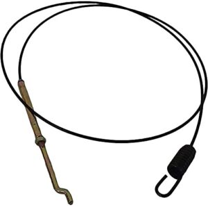 gardenpal 946-0897 auger clutch cable for mtd snowblower 1996-2005 models, ryobi snow thrower, yard machines and yardman, replaces oem 746-0897 746-0897a, 9460897, 946-0897a, 7460897