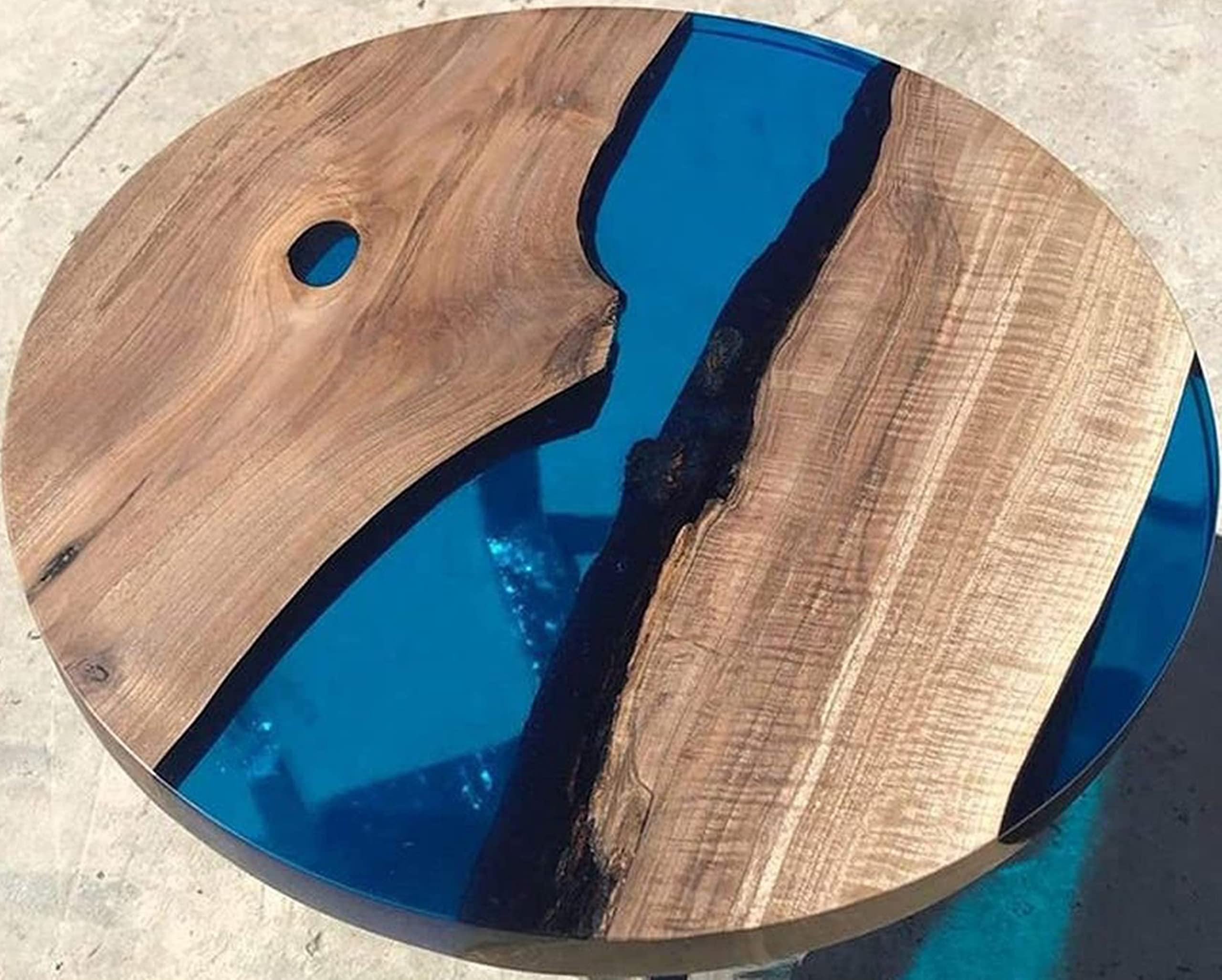 Epoxy Table, Live Edge Wooden Table, Epoxy Resin River Table, Natural Wood,Dining table, Natural Epoxy Table, Resin Table