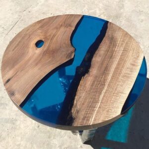 Epoxy Table, Live Edge Wooden Table, Epoxy Resin River Table, Natural Wood,Dining table, Natural Epoxy Table, Resin Table