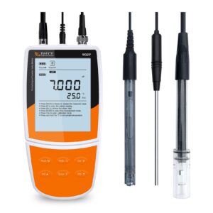 bante 902p portable ph conductivity meter | multi-parameter meter for measuring ph, conductivity, tds, salinity, resistivity, orp and temperature | accuracy ±0.002 ph, ±1% f.s.