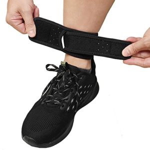 vigorwise achilles tendonitis brace, 1pcs adjustable achilles strap for men women, breathable ankle brace for achilles pain, running, cycling, hiking, sports