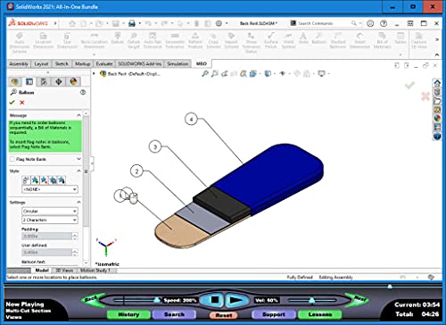 SOLIDWORKS 2021: MBD Made Simple – Video Training Course