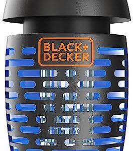 BLACK + DECKER Bug Zapper and Mosquito Repellent | Fly Trap Pest Control for All Insects, Including Flies, Gnats for Indoor & Outdoor Use 600 Sqft Coverage