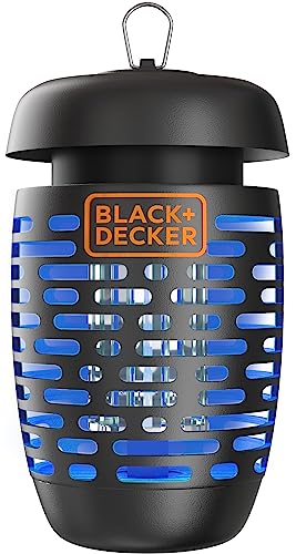 BLACK + DECKER Bug Zapper and Mosquito Repellent | Fly Trap Pest Control for All Insects, Including Flies, Gnats for Indoor & Outdoor Use 600 Sqft Coverage