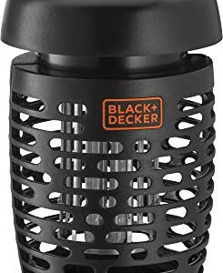 BLACK + DECKER Bug Zapper and Mosquito Repellent | Fly Trap Pest Control for All Insects, Including Flies, Gnats for Indoor & Outdoor Use 600 Sqft Coverage