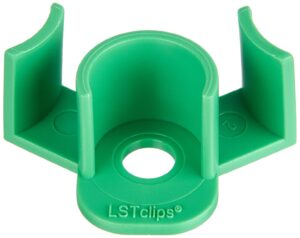 airtech home automation plant training clips, lst clips for low stress training plant stem support, 90 degree angle plant clips, made in california usa, 30pk green